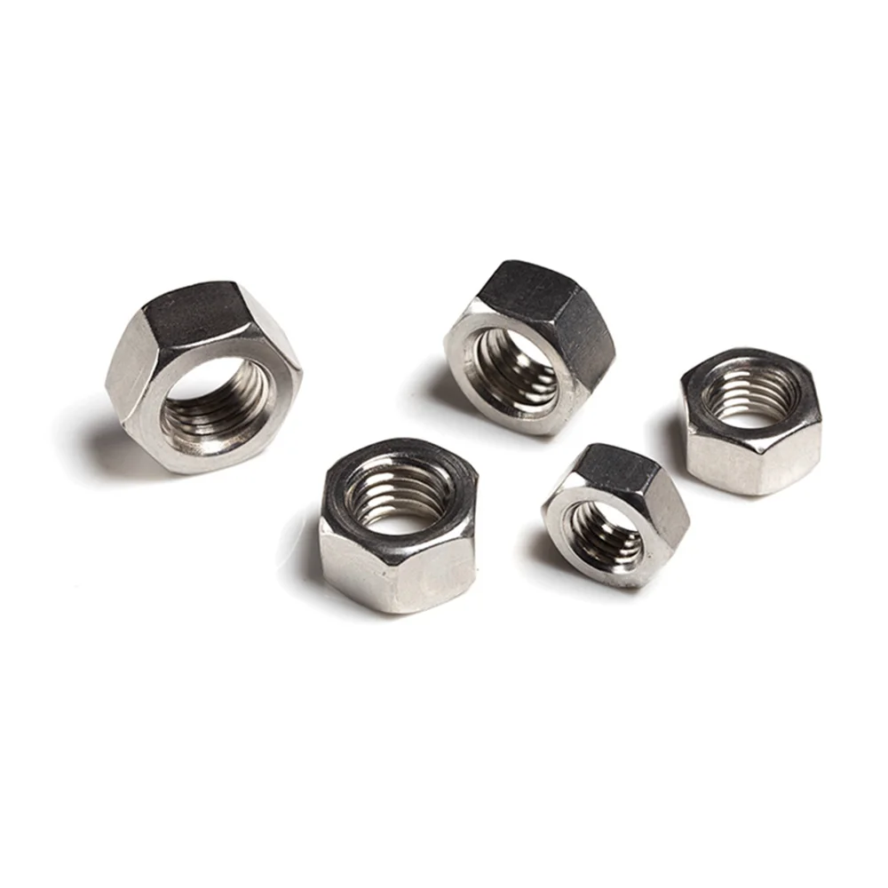 100pcs/lot Metric thread DIN934 M2 M2.5 M3 M4 M5 304 Stainless Steel Hex Nuts Hexagon
100pcs/lot Metric thread DIN934 M2 M2.5 M3 M4 M5 304 Stainless Steel Hex Nuts Hexagon