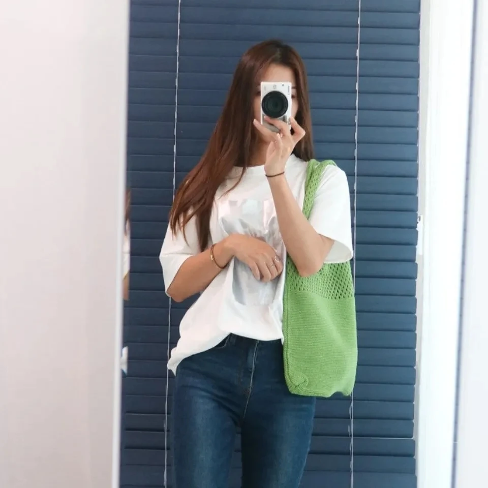 Bag women's new style satchel women's versatile retro hollow knitted bag single shoulder bag women's woven bag shopping bag
Bag women's new style satchel women's versatile retro hollow knitted bag single shoulder bag women's woven bag shopping bag