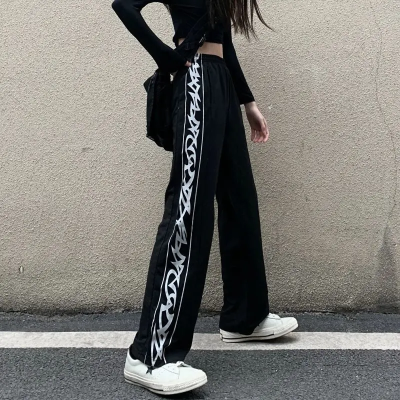 Tie-dyed High-waist Casual Pants for Female Students Loose Fried Street Slim Straight Wide-leg Tide Sports
Tie-dyed High-waist Casual Pants for Female Students Loose Fried Street Slim Straight Wide-leg Tide Sports