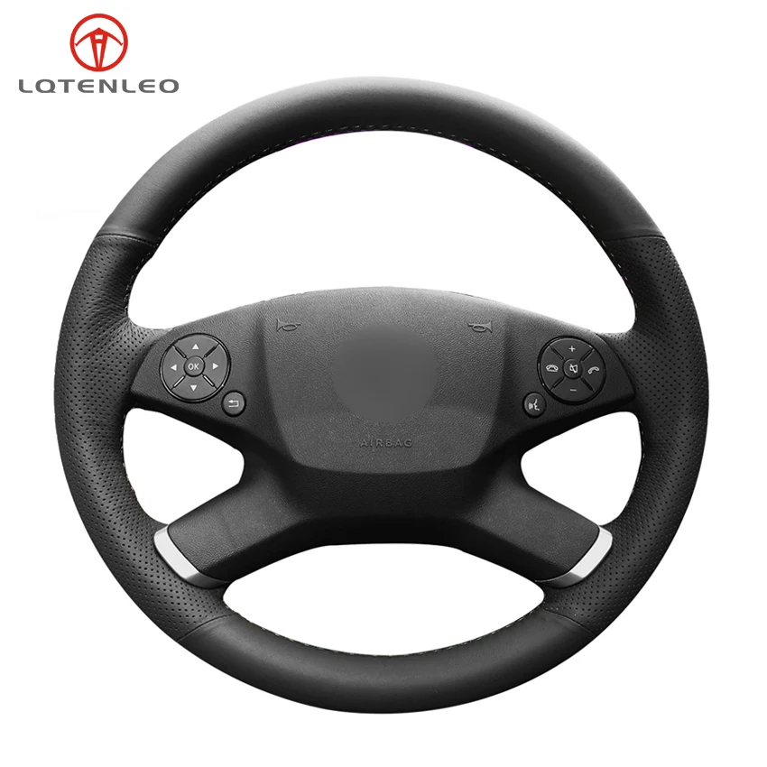 LQTENLEO Black PU Artificial Leather DIY Car Steering Wheel Cover For Mercedes-Benz E-Class W212 E200 E260 E250 E300 2009-2013
LQTENLEO Black PU Artificial Leather DIY Car Steering Wheel Cover For Mercedes-Benz E-Class W212 E200 E260 E250 E300 2009-2013