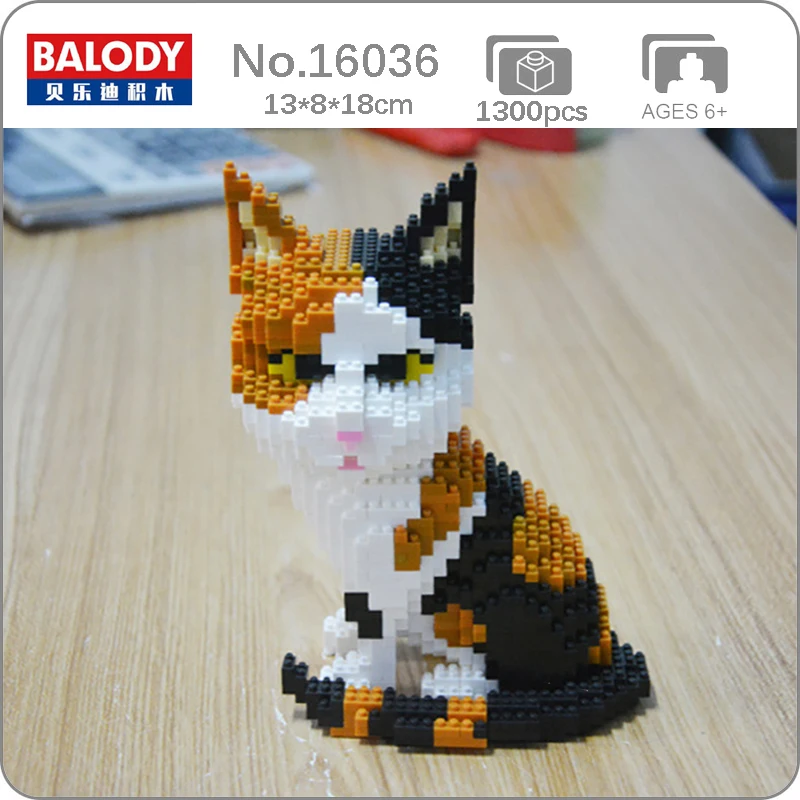 Balody 16036 Animal World Persian Cat Tabby Kitten Pet 3D Model DIY Mini Diamond Blocks Bricks Building Toy for Children no Box
Balody 16036 Animal World Persian Cat Tabby Kitten Pet 3D Model DIY Mini Diamond Blocks Bricks Building Toy for Children no Box
