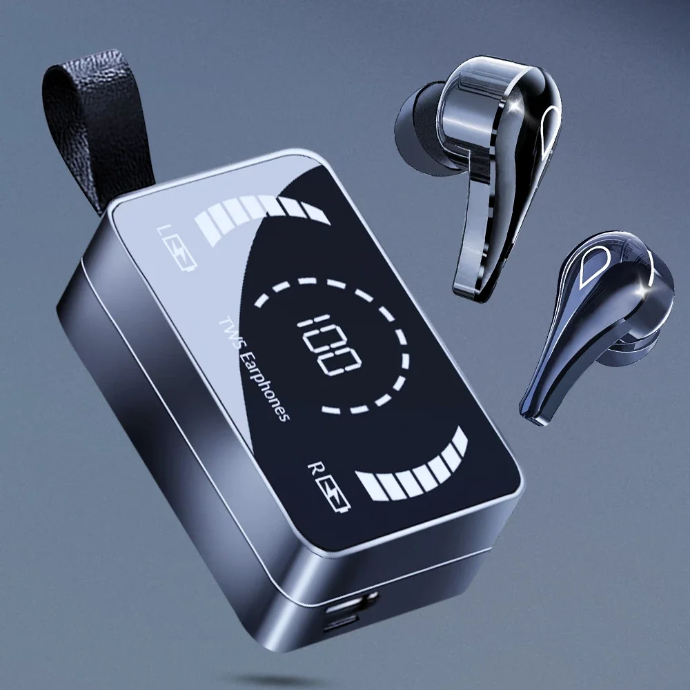 TWS Bluetooth Wireless Headphones Earphones Fone HIFI Stereo Earbuds Waterproof Headset Earpiece In-ear For Smartphone 
TWS Bluetooth Wireless Headphones Earphones Fone HIFI Stereo Earbuds Waterproof Headset Earpiece In-ear For Smartphone