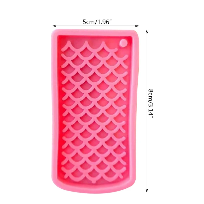 Handmade Fish Scales Shape Keychain Casting Silicone Mould DIY Crafts Making Tool Key Chain Epoxy Resin Mold
Handmade Fish Scales Shape Keychain Casting Silicone Mould DIY Crafts Making Tool Key Chain Epoxy Resin Mold