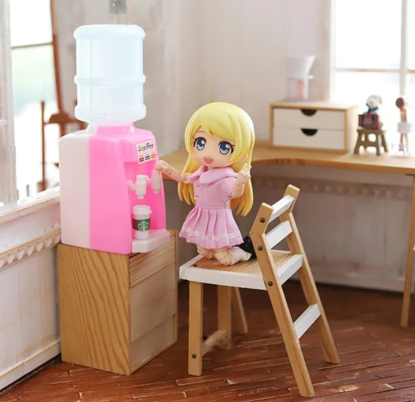 OB11 doll house accessories plastic water dispenser for 1/12 1/8 1/6 BJD ob11 cu-poche GSC Clay doll accessories