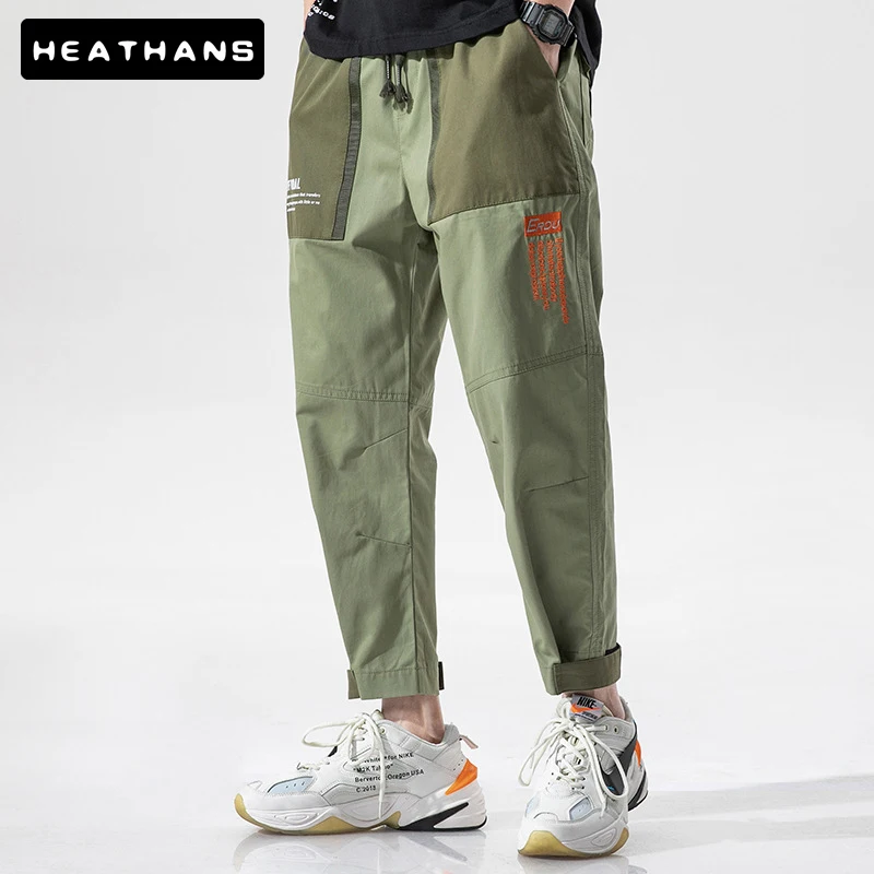 Men's Korean Sports Cargo Pants Male Straight Summer Thin Casual Ankle Length Pant Men Color Contrast Pocket Decoration Trousers
Men's Korean Sports Cargo Pants Male Straight Summer Thin Casual Ankle Length Pant Men Color Contrast Pocket Decoration Trousers
