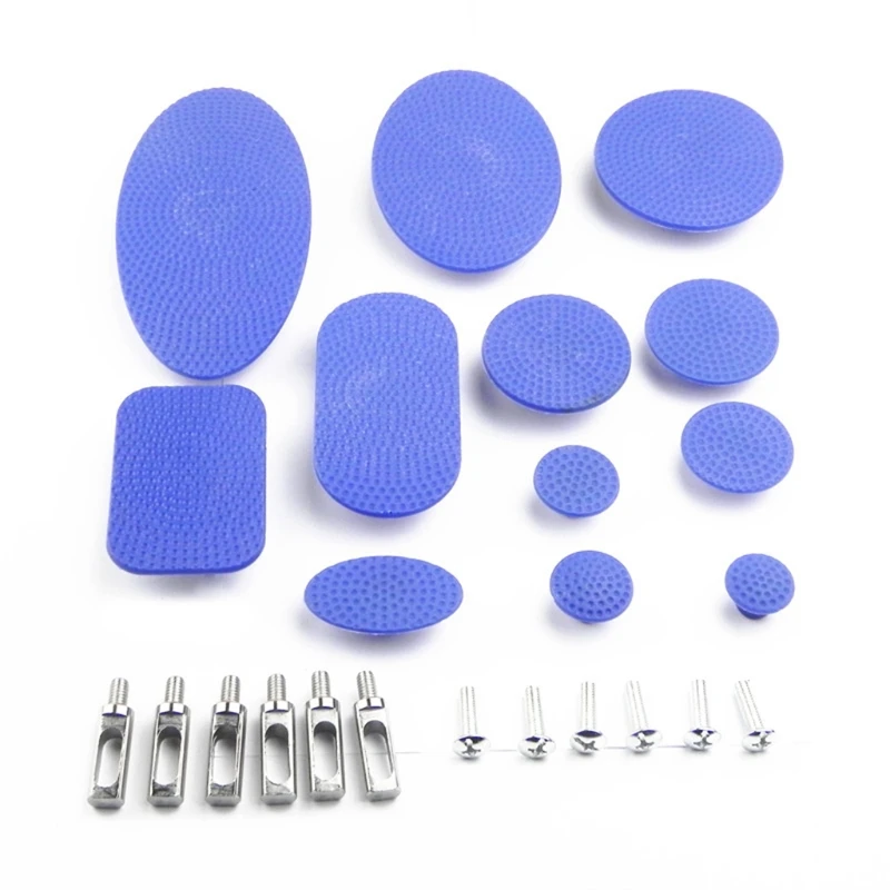 1set High Quality Dent Puller Tabs Glue Pulling Tabs Paintless Dent Repair Car Dent Removal Body Repair Kit
1set High Quality Dent Puller Tabs Glue Pulling Tabs Paintless Dent Repair Car Dent Removal Body Repair Kit