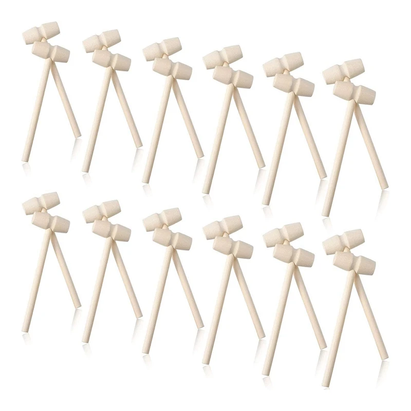 24 Pieces Wooden Crab Mallet Seafood Shellfish Wood Cracker Mini Wood Hammer Shell Cracker for Seafood Lobster Tool
24 Pieces Wooden Crab Mallet Seafood Shellfish Wood Cracker Mini Wood Hammer Shell Cracker for Seafood Lobster Tool
