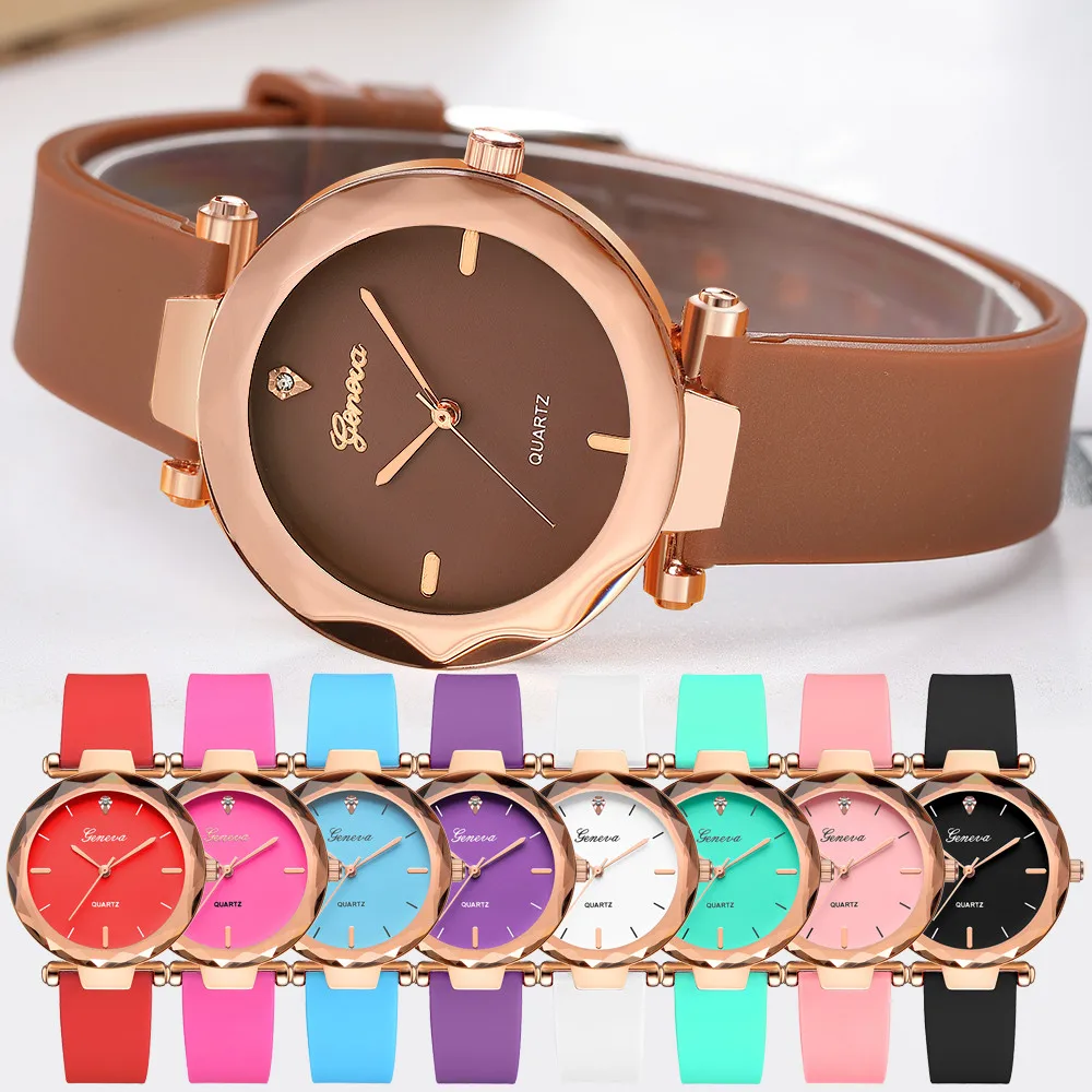 Luxury Women Bracelet Watches Fashion Women Dress Fashion Womens Ladies Watches Geneva Silica Band Analog Quartz Wrist Watch
Luxury Women Bracelet Watches Fashion Women Dress Fashion Womens Ladies Watches Geneva Silica Band Analog Quartz Wrist Watch