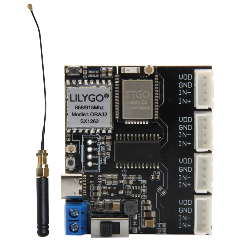 LILYGO®TTGO T-Weigh Lora T-Micro32 weighting 4-сторонний HX711 SX1262 ESP32 IOT высокая чувствительность
LILYGO®TTGO T-Weigh Lora T-Micro32 weighting 4-сторонний HX711 SX1262 ESP32 IOT высокая чувствительность