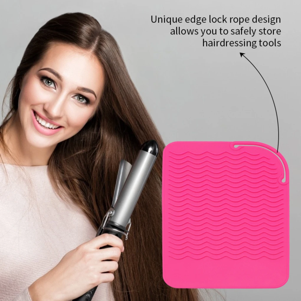 Heat Resistant Silicone Mat Hair Professional Styling Tool Anti-heat Mats for Hair Straightener Curling Iron
Heat Resistant Silicone Mat Hair Professional Styling Tool Anti-heat Mats for Hair Straightener Curling Iron