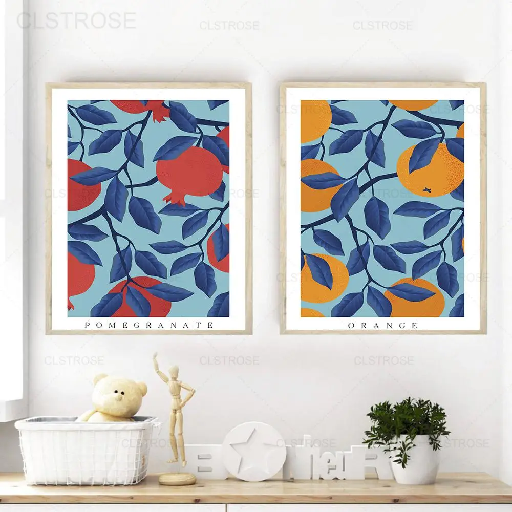 Orange Lemon Pear Pomegranate Fruit Kitchen Wall Art Poster Nordic Vintage Canvas Painting Aesthetic Picture Home Decor Bedroom
Orange Lemon Pear Pomegranate Fruit Kitchen Wall Art Poster Nordic Vintage Canvas Painting Aesthetic Picture Home Decor Bedroom