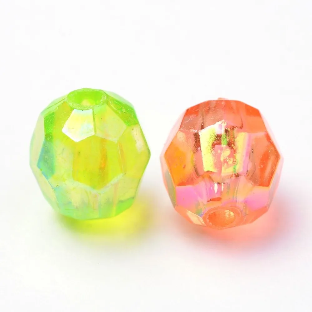 2000pcs/500g Mix Transparent Faceted Acrylic Round Beads 8mm For Jewelry Making Charms Accessories, Hole: 2mm
2000pcs/500g Mix Transparent Faceted Acrylic Round Beads 8mm For Jewelry Making Charms Accessories, Hole: 2mm