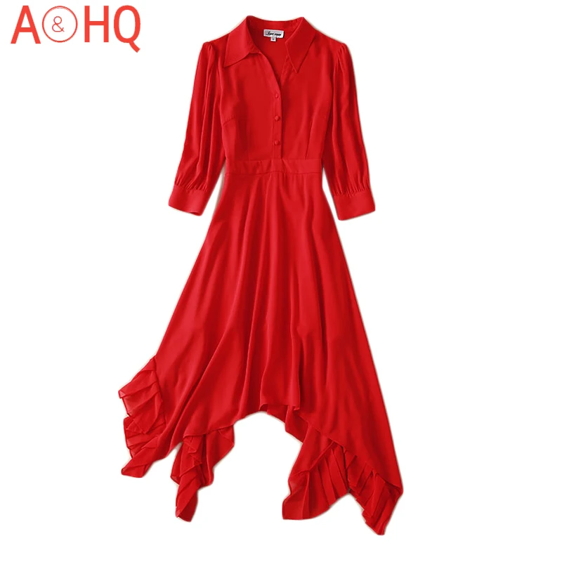 Designer New Fashion 2021 Summer Party Workplace Sexy Women Vintage Elegant Red Lapel Irregular Party Midi Dress
Designer New Fashion 2021 Summer Party Workplace Sexy Women Vintage Elegant Red Lapel Irregular Party Midi Dress