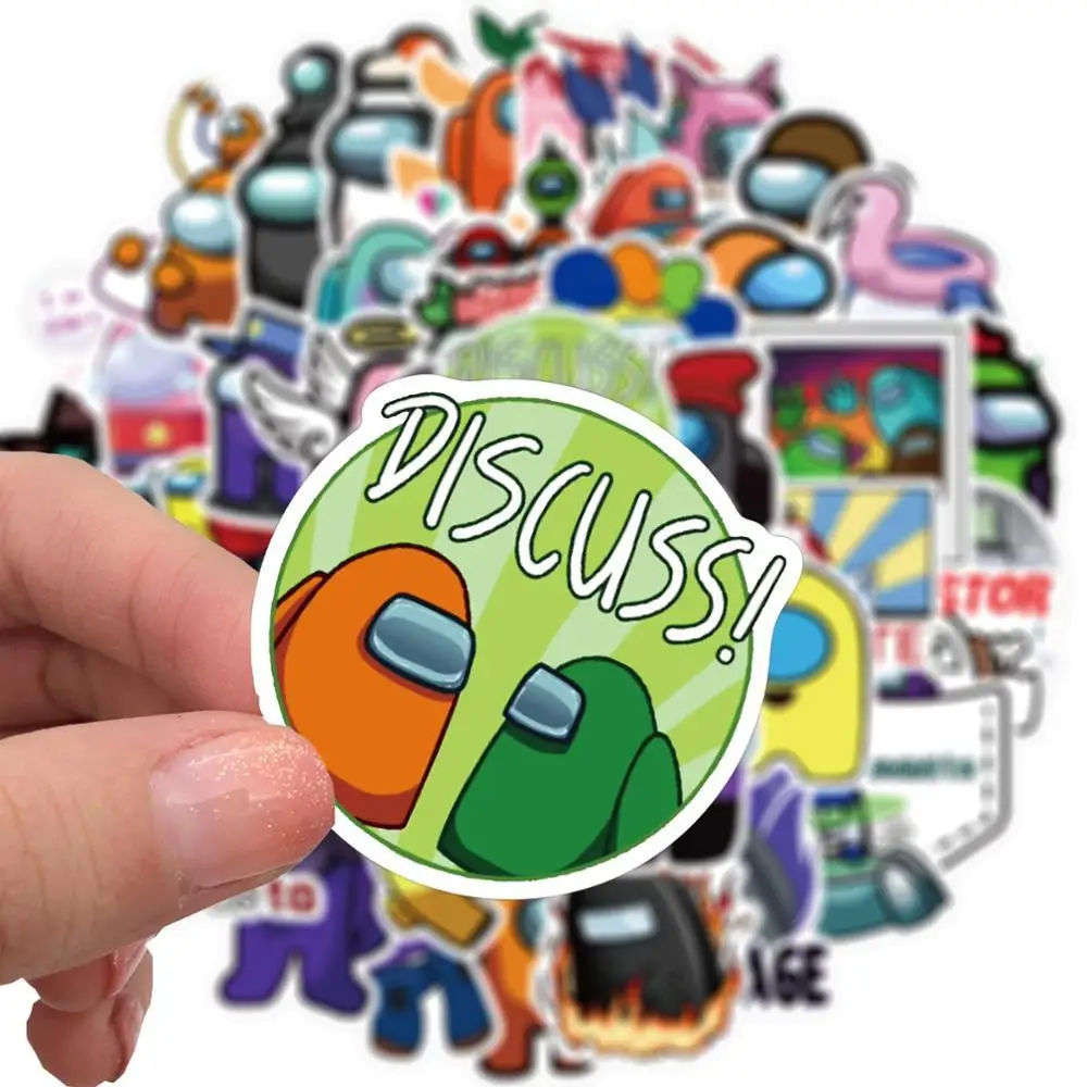 Popular Game Stickers Among Us Waterproof Stickers Skateboard Refrigerator Guitar Laptop Motorcycle Travel Luggage Cartoon
Popular Game Stickers Among Us Waterproof Stickers Skateboard Refrigerator Guitar Laptop Motorcycle Travel Luggage Cartoon