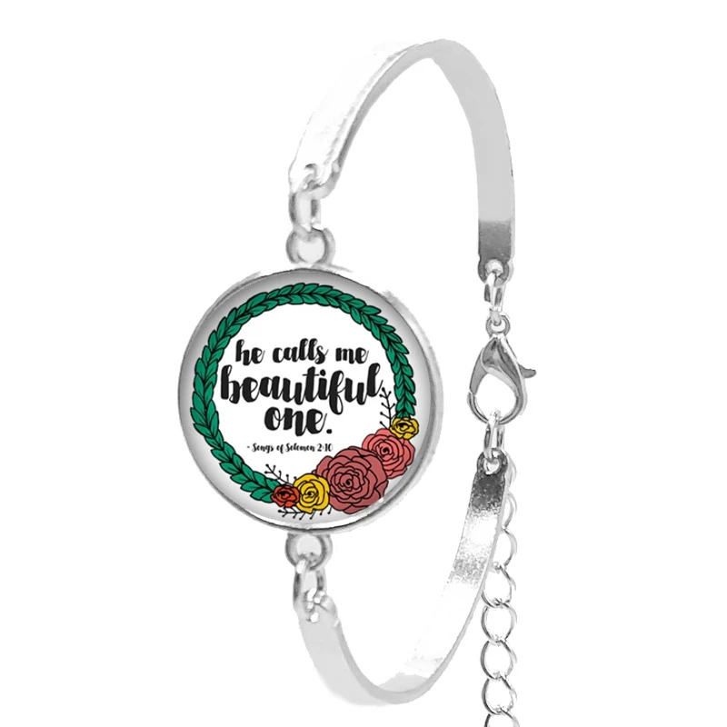 2020 Hot Selling Christian Scriptures Quote Nouns Glass Bullion Silver Chain Bracelet Fanatic Fans Bracelet
2020 Hot Selling Christian Scriptures Quote Nouns Glass Bullion Silver Chain Bracelet Fanatic Fans Bracelet