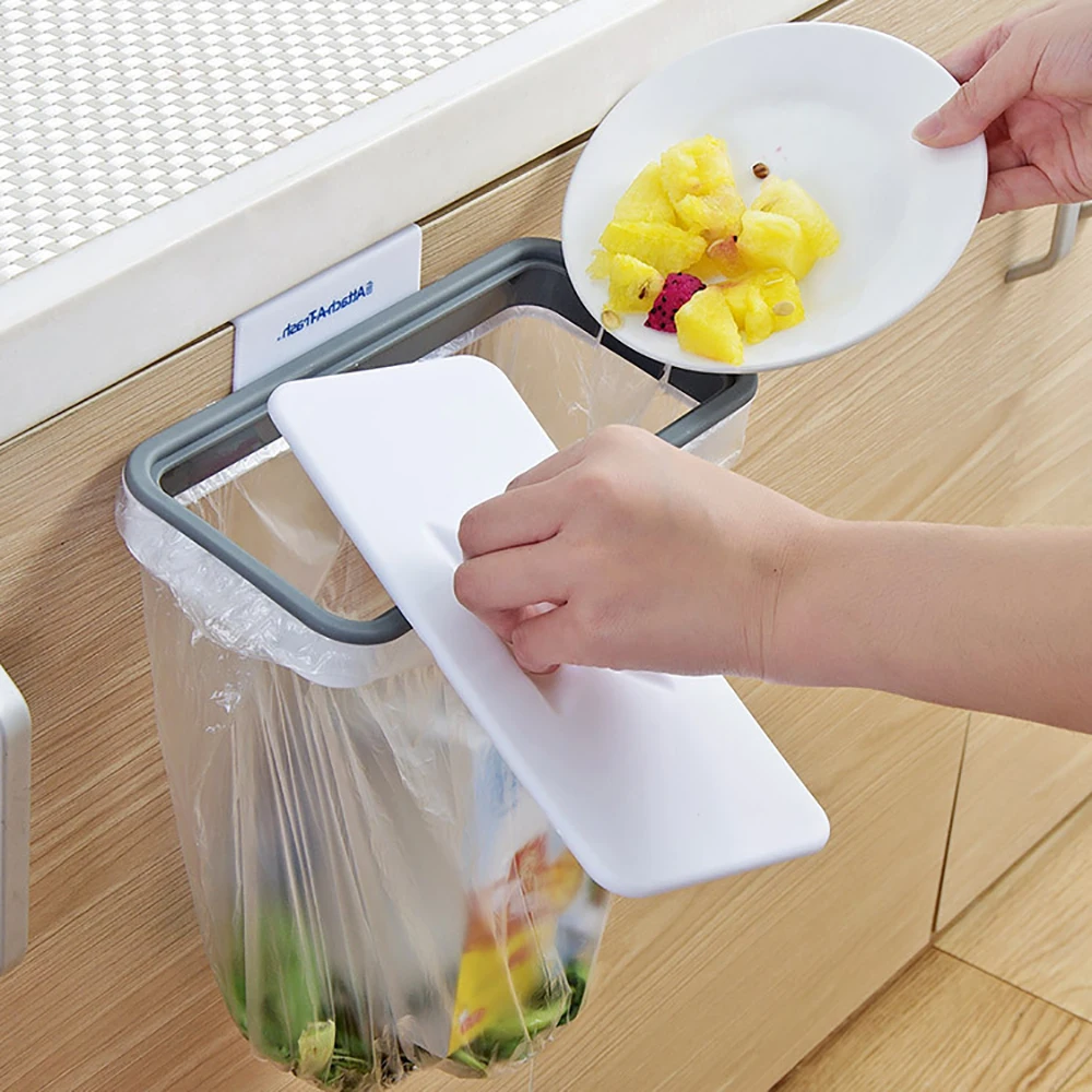 Portable Kitchen Trash Bag Holder Garbage Storage Rack Cupboard Bathroom Hanging Holder Trash Food Container Kitchen Accessories
Portable Kitchen Trash Bag Holder Garbage Storage Rack Cupboard Bathroom Hanging Holder Trash Food Container Kitchen Accessories