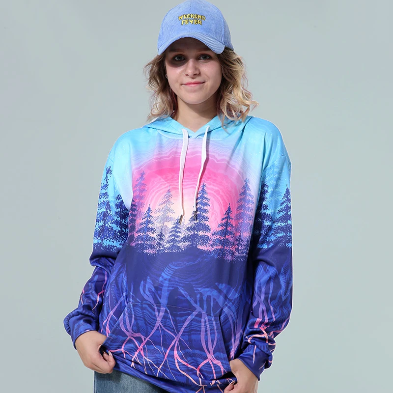 Rainbow Color Hoodie Occident Man woman Funny 3D Forest Hooded Sweethearts outfit Harajuku Sweatshirts Pullovers Fashion Clothes
Rainbow Color Hoodie Occident Man woman Funny 3D Forest Hooded Sweethearts outfit Harajuku Sweatshirts Pullovers Fashion Clothes