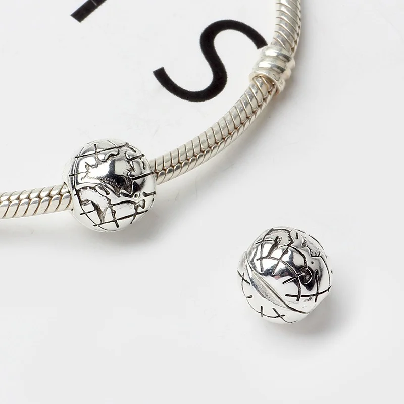 925 Sterling Silver Women Jewelry Green Blue Purple Globe Clip Beads Fit Pandora Bracelet DIY Pendant Accessories Charm
925 Sterling Silver Women Jewelry Green Blue Purple Globe Clip Beads Fit Pandora Bracelet DIY Pendant Accessories Charm