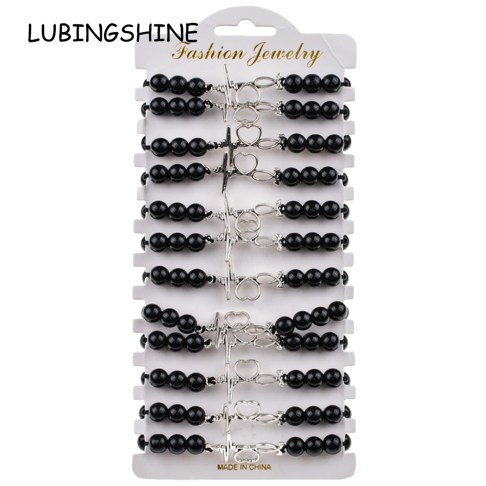 12pcs/Set Couple Natural Stone Heartbeat Charms Bracelet Women Braided Adjustable Chain Anklet Wristband Retor Handmade Jewelry
12pcs/Set Couple Natural Stone Heartbeat Charms Bracelet Women Braided Adjustable Chain Anklet Wristband Retor Handmade Jewelry