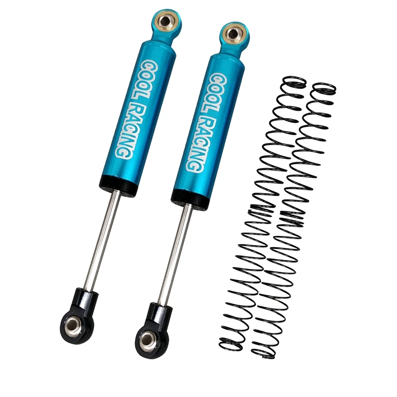 COOL RACING 4PCS Alumiunm Oil Suspension Shocks Absorber Internal Spring Dampers for SCX10 D90 WRAITH TRX-4 90046 RC Car
COOL RACING 4PCS Alumiunm Oil Suspension Shocks Absorber Internal Spring Dampers for SCX10 D90 WRAITH TRX-4 90046 RC Car