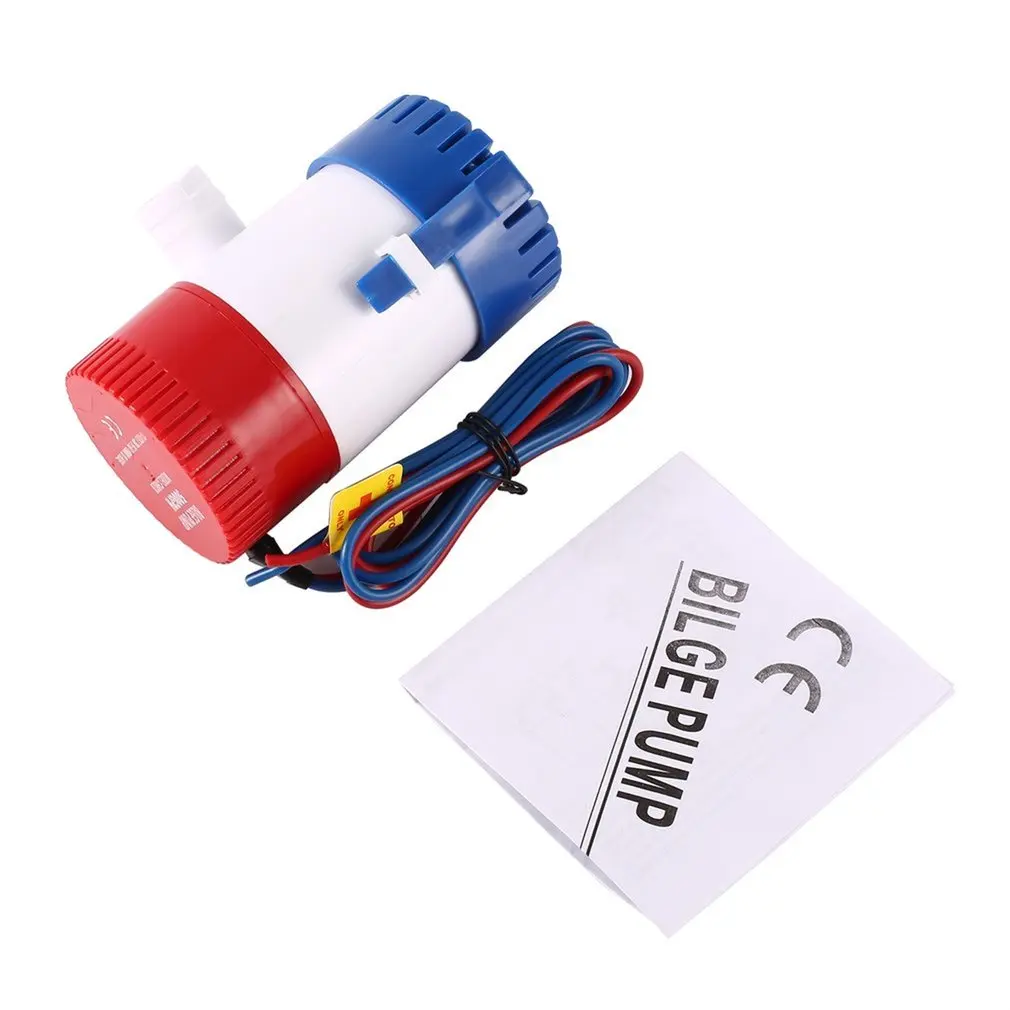 High Flow Widely Use Water Bilge Pump 1100GPH Professional For Submersibles Boats Seaplane Motor Homes Houseboats 12V
High Flow Widely Use Water Bilge Pump 1100GPH Professional For Submersibles Boats Seaplane Motor Homes Houseboats 12V