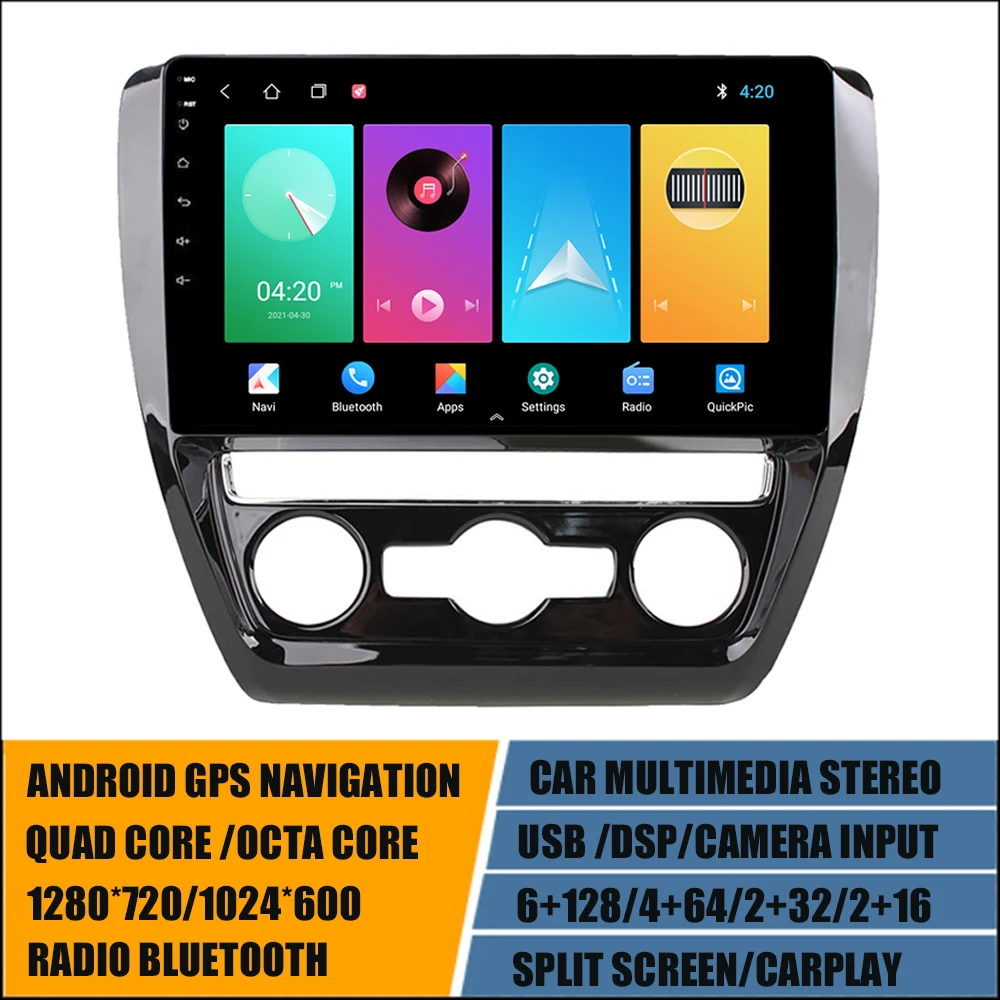 10'' Android 11 AutoRadio GPS Player for VW SAGITAR 2012-2016 Multimedia Sat Navi Navigation Stereo 1280*720 DSP Carplay 6+128G
10'' Android 11 AutoRadio GPS Player for VW SAGITAR 2012-2016 Multimedia Sat Navi Navigation Stereo 1280*720 DSP Carplay 6+128G