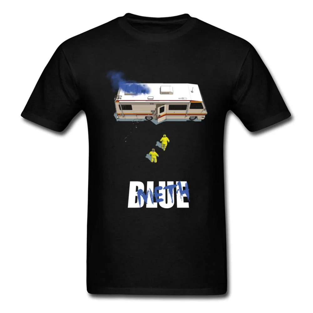 Мужская футболка Breaking Bad синяя Meth Drive Mashup Akira Drift индивидуальная одежда хлопковые