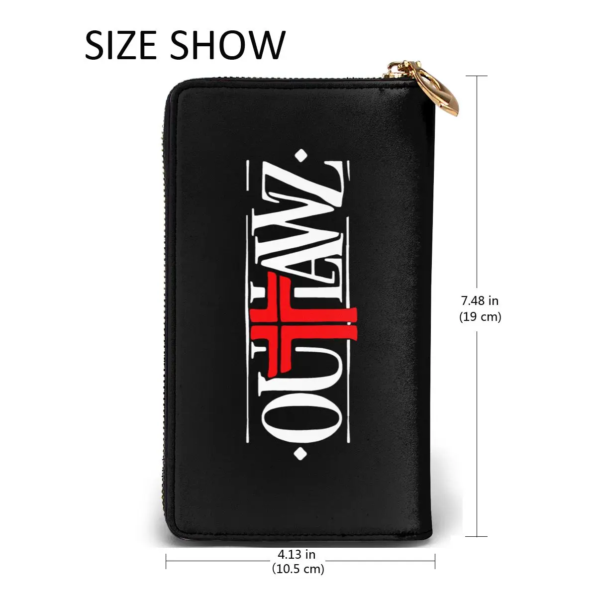 The Outlawz Hip Hop New men's and women's smart leather wallet credit card bank card bag. Long mobile wallet
The Outlawz Hip Hop New men's and women's smart leather wallet credit card bank card bag. Long mobile wallet