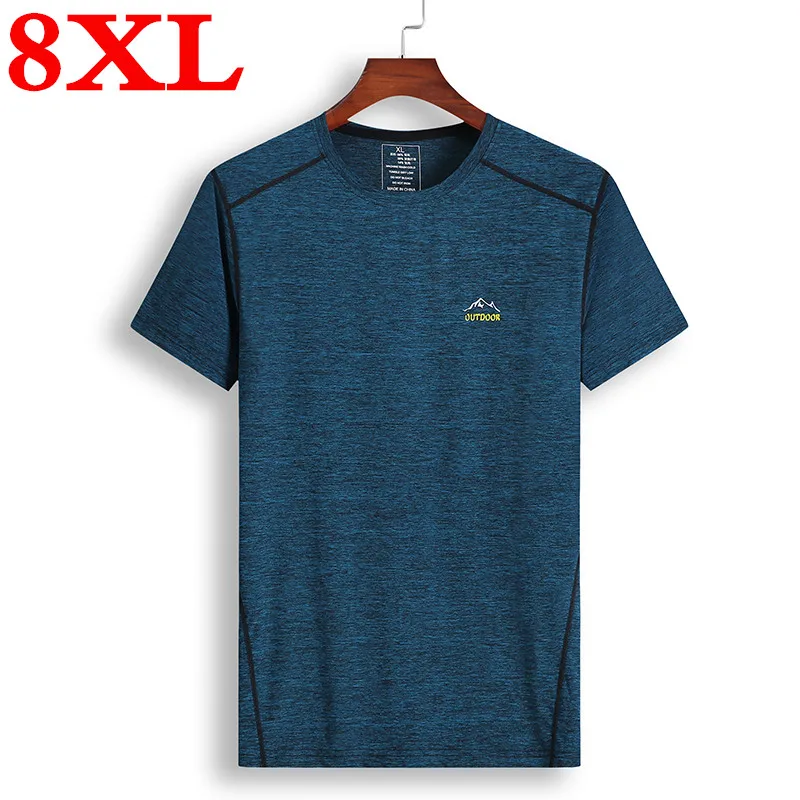 6XL plus 7XL size 8XL Fashion Summer T Shirt Short Sleeved Male Quick-drying and breathable Casual Tees Brand T-Shirts Men
6XL plus 7XL size 8XL Fashion Summer T Shirt Short Sleeved Male Quick-drying and breathable Casual Tees Brand T-Shirts Men