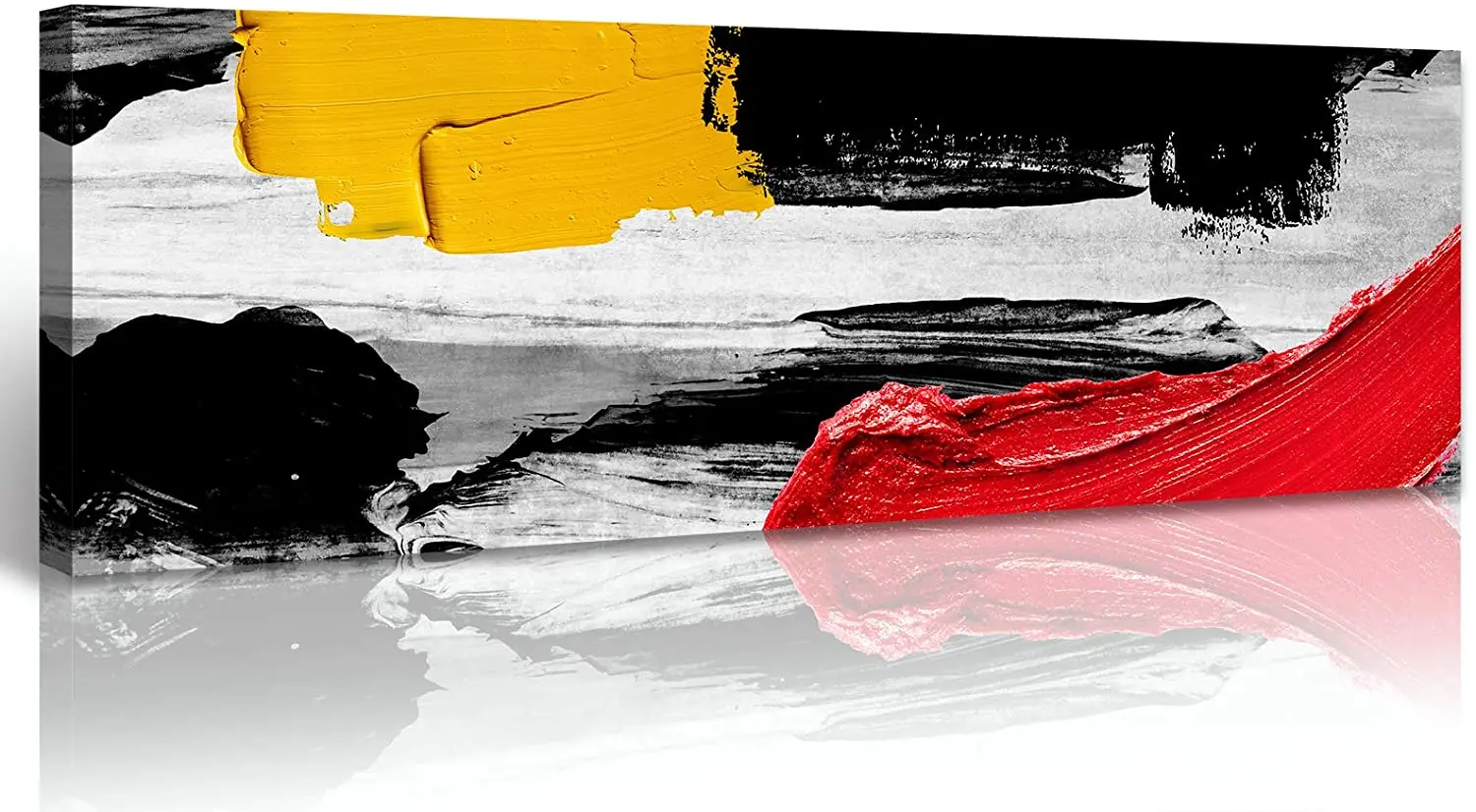 Abstract Wall Art Decor Black and Red Yellow Hand Painted Oil Painting on Canvas Colorful Texture Modern Artwork No Framed Home
Abstract Wall Art Decor Black and Red Yellow Hand Painted Oil Painting on Canvas Colorful Texture Modern Artwork No Framed Home