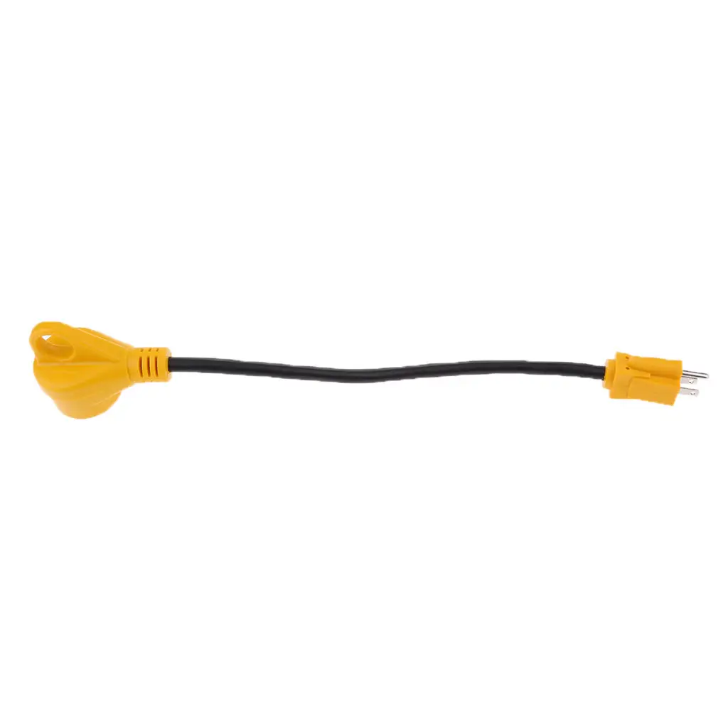 RV Electrical Adapter Plug 15AMP Male to 30AMP Female Shore Power Pigtail Motorhome Camper 18"
RV Electrical Adapter Plug 15AMP Male to 30AMP Female Shore Power Pigtail Motorhome Camper 18"