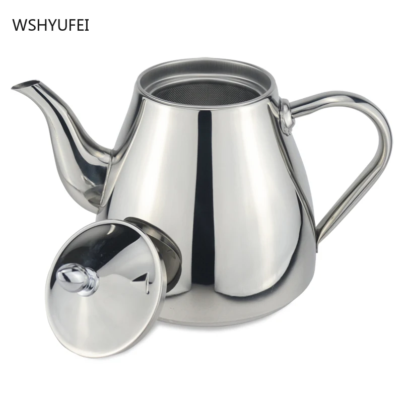 WSHYUFEI Stainless Steel Tea Pot With Tea Seven Teapot With Tea -egged Tea Set Tea Kettle Tea Pot For Induction
WSHYUFEI Stainless Steel Tea Pot With Tea Seven Teapot With Tea -egged Tea Set Tea Kettle Tea Pot For Induction