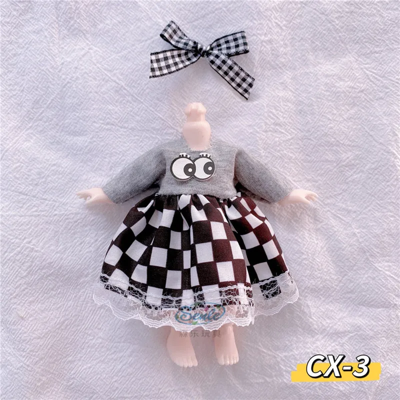 Doll Clothes Suitable 16cm Bjd High-end Dress Up Fashion Casual Doll Clothes Suit Best Gifts for Children DIY Girls Toys Gifts
Doll Clothes Suitable 16cm Bjd High-end Dress Up Fashion Casual Doll Clothes Suit Best Gifts for Children DIY Girls Toys Gifts