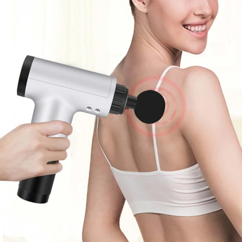 Muscle Massage Gun Handheld Deep Tissue Massager Shoulder Back Leg Calf Body Percussion Massagers
Muscle Massage Gun Handheld Deep Tissue Massager Shoulder Back Leg Calf Body Percussion Massagers