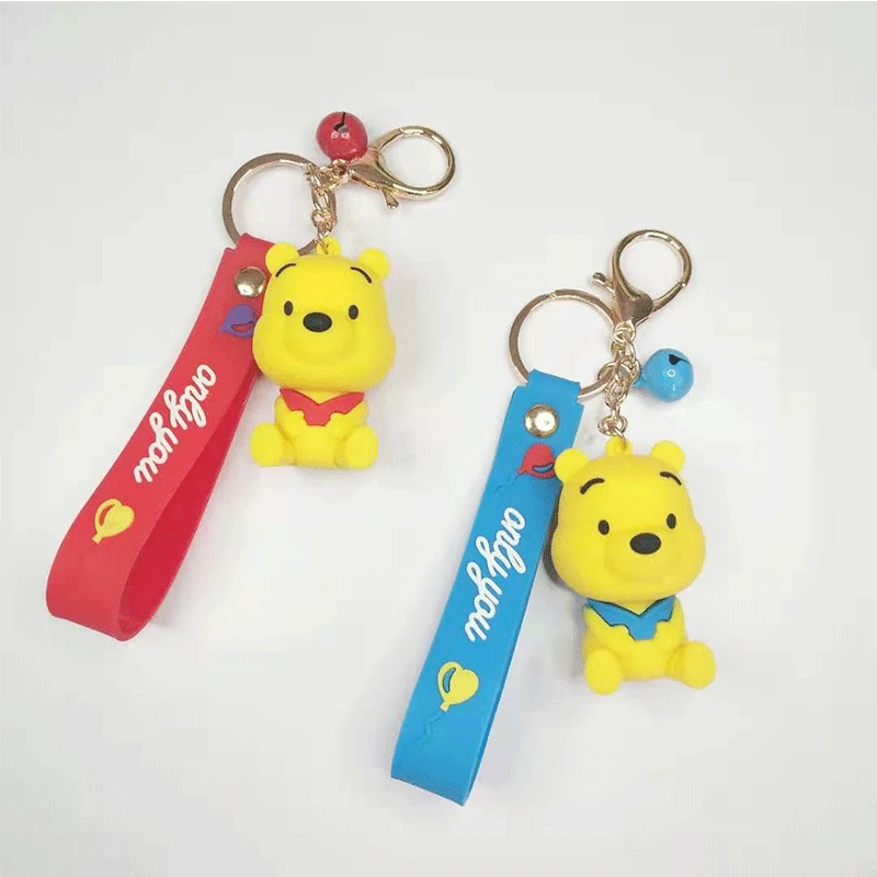 Anime Disney Creative Cartoon Winnie The Pooh Keychain Doll Cute Couple Key Chain Bag Pendant Gift Wholesale Keyring
Anime Disney Creative Cartoon Winnie The Pooh Keychain Doll Cute Couple Key Chain Bag Pendant Gift Wholesale Keyring