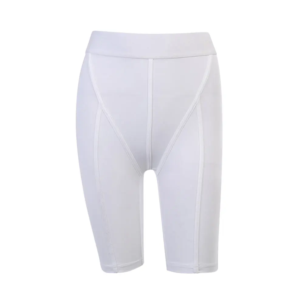 Women's Solid Color High-waist Sports Shorts Thick-line Tight-fitting Five-quarter Shorts Lady Casual Sports
Women's Solid Color High-waist Sports Shorts Thick-line Tight-fitting Five-quarter Shorts Lady Casual Sports