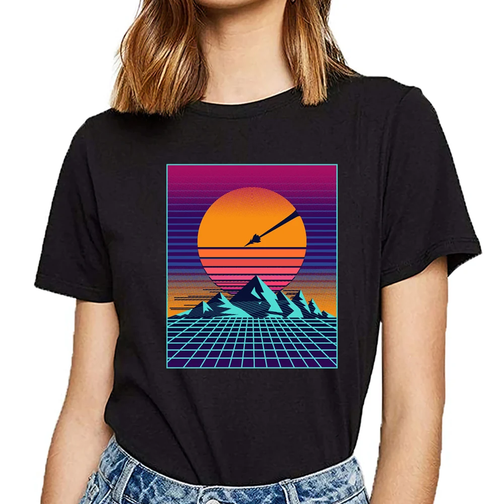 Топы Футболка Для женщин ретро 80s эстетики vaporwave опережают солнце, забавная белая короткая женская футболка
Топы Футболка Для женщин ретро 80s эстетики vaporwave опережают солнце, забавная белая короткая женская футболка