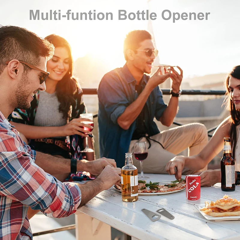 1PC Portable Stainless Steel Beer Bottle Opener Heavy Duty Can Opener Restaurant Wedding Party Gifts Kitchen Gadgets Bar Tool
1PC Portable Stainless Steel Beer Bottle Opener Heavy Duty Can Opener Restaurant Wedding Party Gifts Kitchen Gadgets Bar Tool