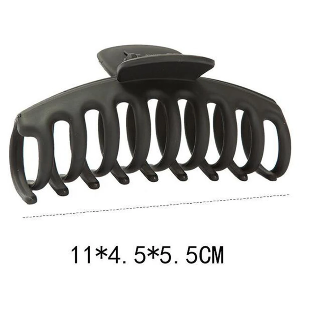 Fashion Women Girls Solid Color Claw Clip Large Barrette Crab Hair Claws Bath Clip Ponytail Clip Hair Accessories Hair Clamp New
Fashion Women Girls Solid Color Claw Clip Large Barrette Crab Hair Claws Bath Clip Ponytail Clip Hair Accessories Hair Clamp New