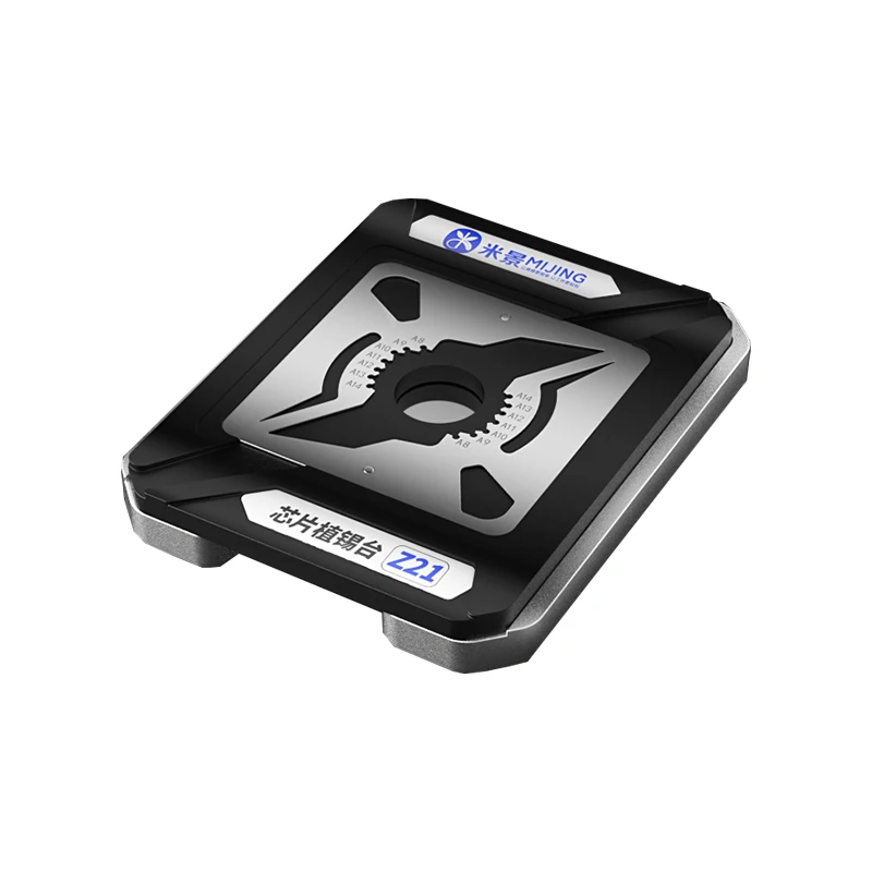 MIJING Z21 Precise Strong Magnetic Chip Tin Planting Station Supports iPhone Processor A8-A14
MIJING Z21 Precise Strong Magnetic Chip Tin Planting Station Supports iPhone Processor A8-A14