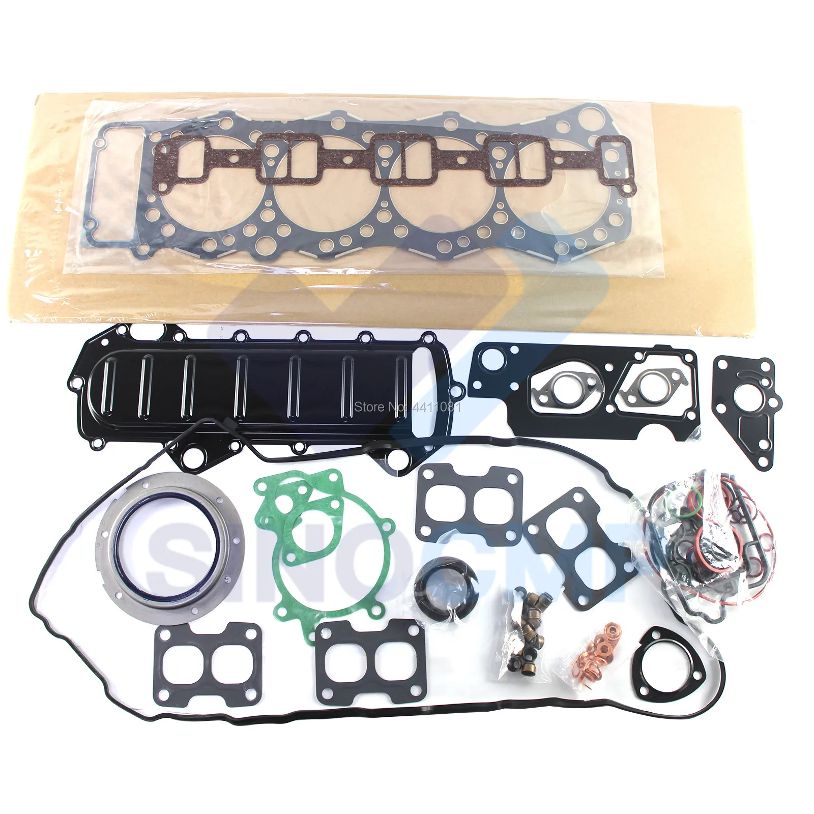 Комплект прокладок для ремонта двигателя 4M51, 4M51T для Mitsubishi Canter 4900, Fuso, Rosa, ME994104
Комплект прокладок для ремонта двигателя 4M51, 4M51T для Mitsubishi Canter 4900, Fuso, Rosa, ME994104