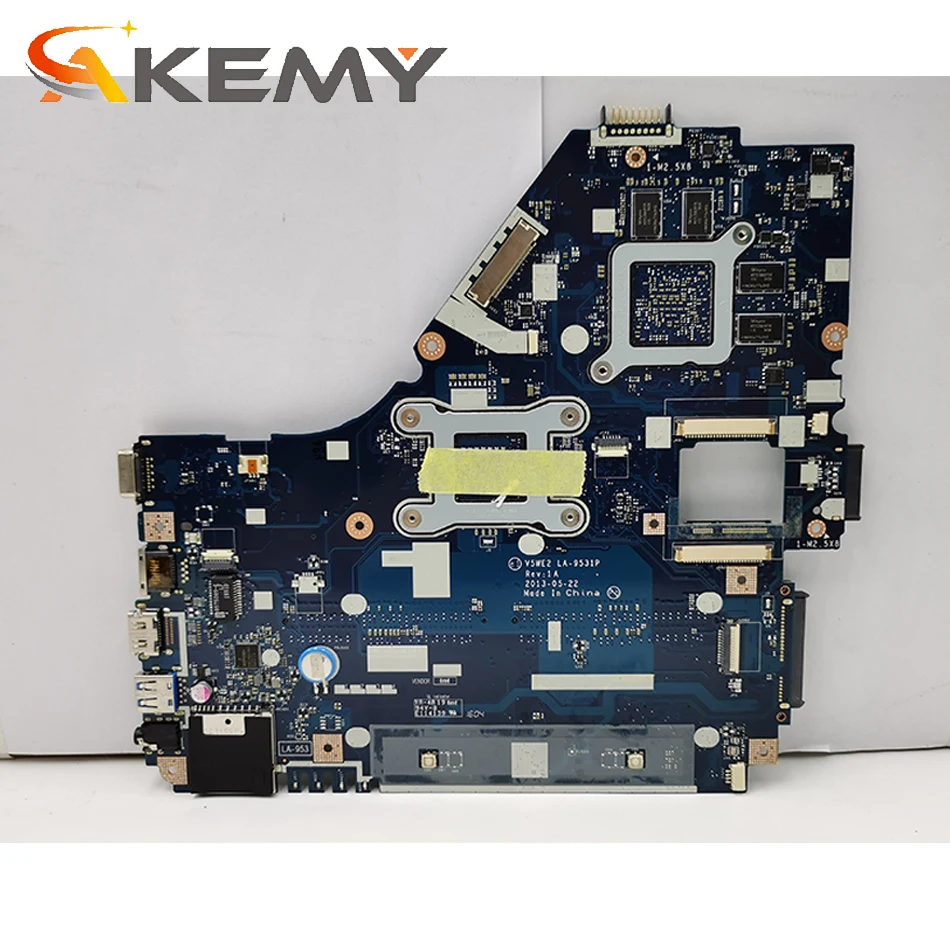 V5WE2 LA-9531P Mainboard For Acer E1-572G E1-572 V5-561G Laptop Motherboard With CPU I7-4500U GPU HD8750M 2GB 100% Fully Tested
V5WE2 LA-9531P Mainboard For Acer E1-572G E1-572 V5-561G Laptop Motherboard With CPU I7-4500U GPU HD8750M 2GB 100% Fully Tested