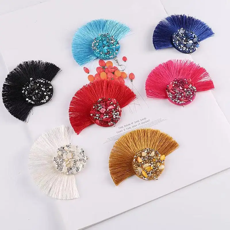 5 предмет в партии 8 см в богемном стиле Стиль изысканный вентилятор ручной работы палка бисер кисточкой серьги с подвесками, сделай сам, юве... 
5 предмет в партии 8 см в богемном стиле Стиль изысканный вентилятор ручной работы палка бисер кисточкой серьги с подвесками, сделай сам, юве...