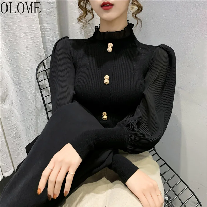 OLOME Cardigan Sweater Women's Autumn Winter Casual Vintage V Neck Cardigans Button Long Sleeve Loose Female Knitted Sweaters
OLOME Cardigan Sweater Women's Autumn Winter Casual Vintage V Neck Cardigans Button Long Sleeve Loose Female Knitted Sweaters