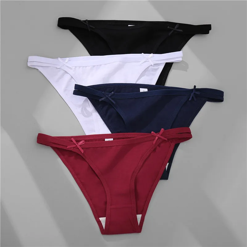 Cotton Women Underwear Sexy Bownot Female Briefs M-XL Woman Pantys Comfortable Fashion Women's Underpant 2021 Lingerie
Cotton Women Underwear Sexy Bownot Female Briefs M-XL Woman Pantys Comfortable Fashion Women's Underpant 2021 Lingerie