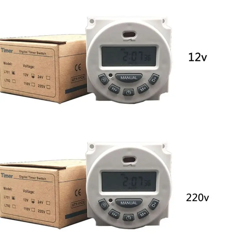 Digital Time Switch Timer LCD Screen Automatic Electronic Irrigation Controllers Garden Water Intelligence Watering System P9YD
Digital Time Switch Timer LCD Screen Automatic Electronic Irrigation Controllers Garden Water Intelligence Watering System P9YD