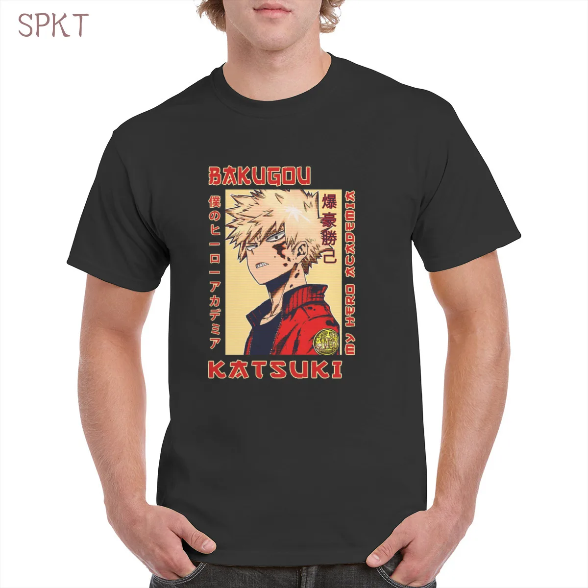 Katsuki Bakugo Anime manga 100% Cotton Tshirt Top Harajuku Aesthetic Tshirt Oversized clothes Female/Man
Katsuki Bakugo Anime manga 100% Cotton Tshirt Top Harajuku Aesthetic Tshirt Oversized clothes Female/Man