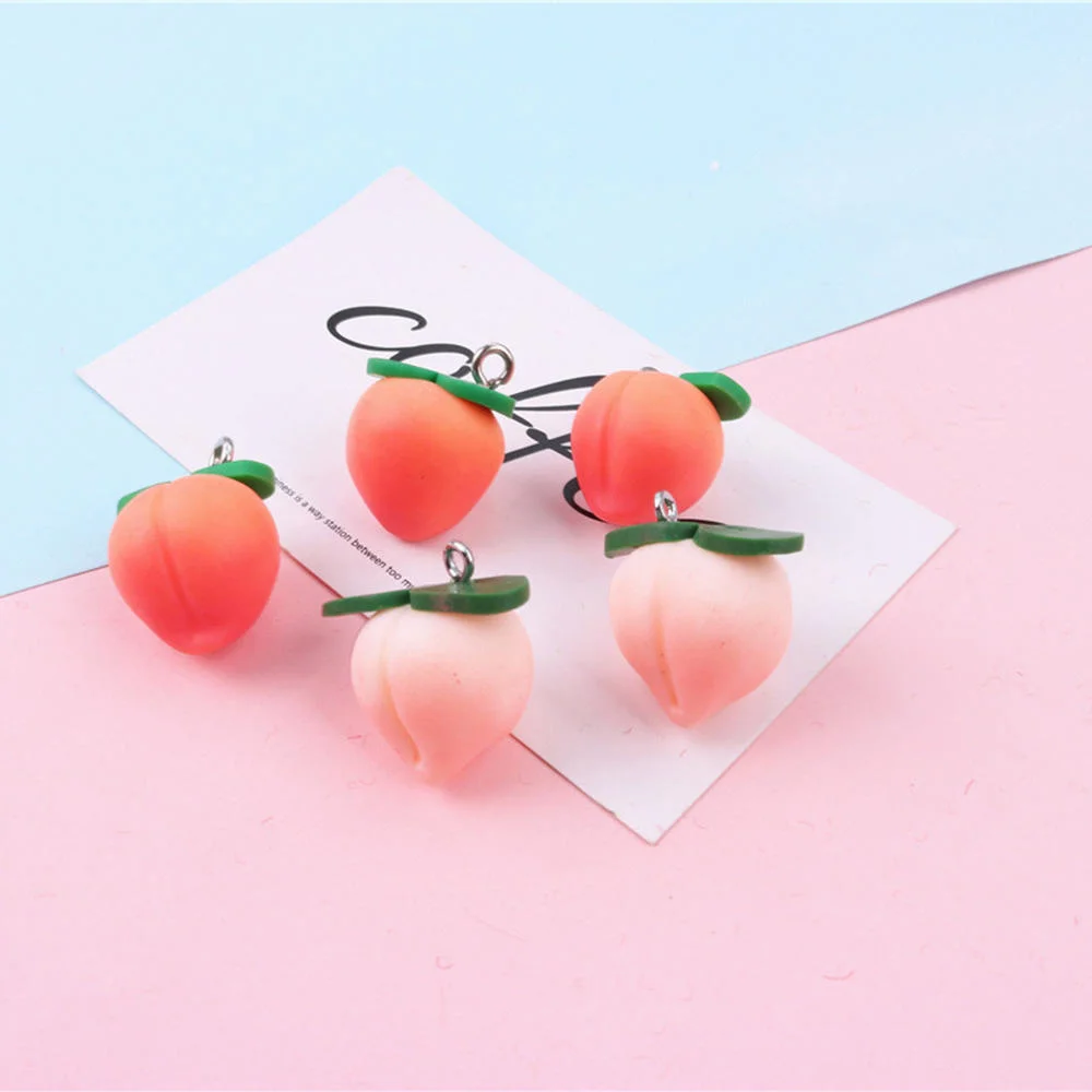 5pcs Cute Simulation Peach Diy Handmade Earrings Soft Ceramic Q Bullet Fruit Earring Accessories Women Girls Bracelet Earring
5pcs Cute Simulation Peach Diy Handmade Earrings Soft Ceramic Q Bullet Fruit Earring Accessories Women Girls Bracelet Earring