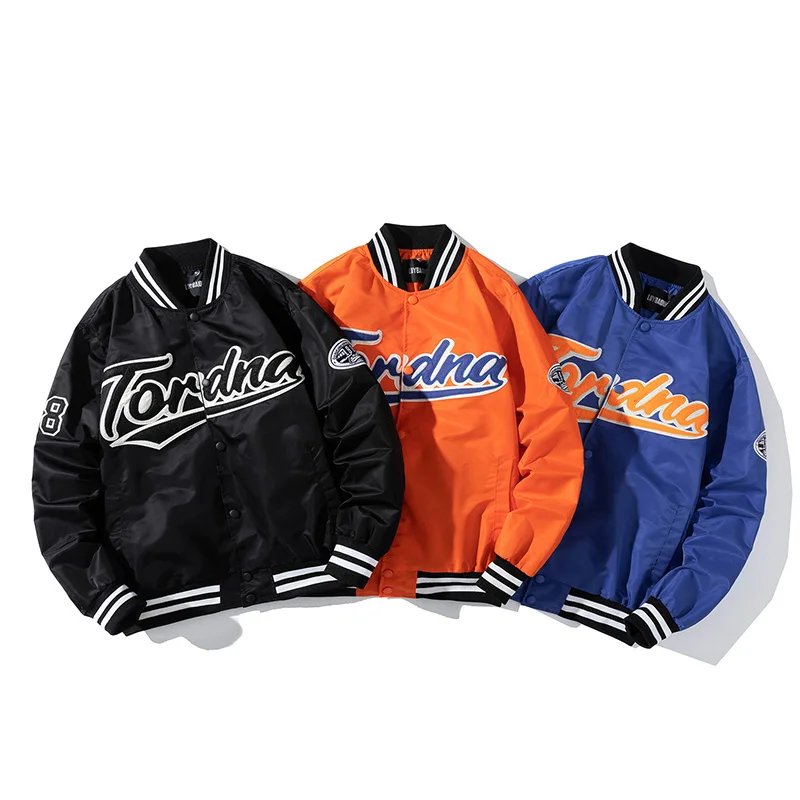 Hip Hop Baseball Jacket Men Women Embroidery Letter Jacket Couple Fashion Vintage Coat Youth Fashion Casual Streetwear Spring
Hip Hop Baseball Jacket Men Women Embroidery Letter Jacket Couple Fashion Vintage Coat Youth Fashion Casual Streetwear Spring