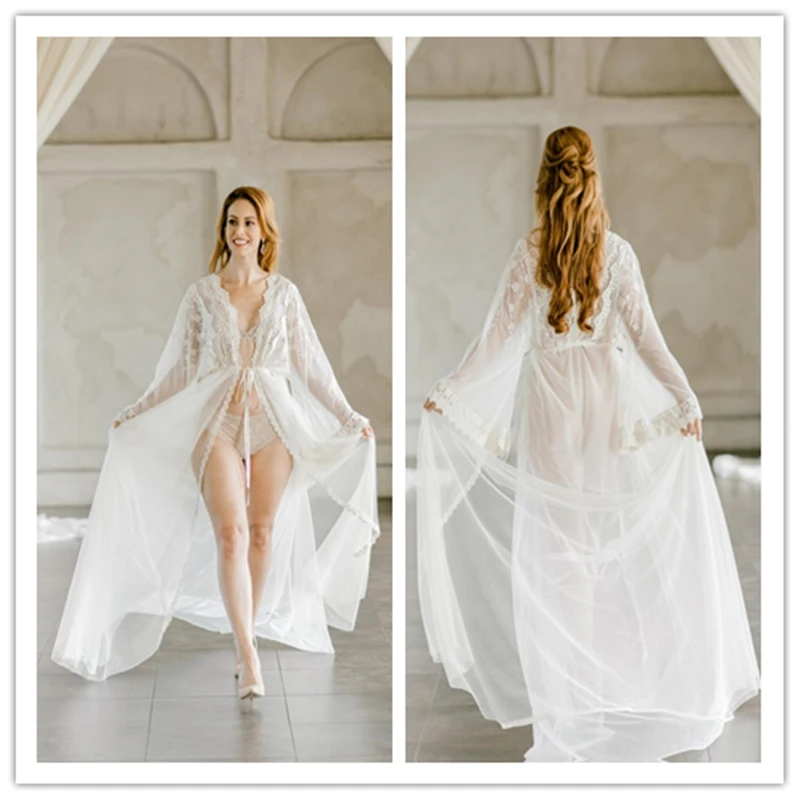 Whole Lace Women Sleepwear Nightgown Party Bathrobes Pajamas Robes Visual Bride Sleepwear Bath Robes Women Pajama
Whole Lace Women Sleepwear Nightgown Party Bathrobes Pajamas Robes Visual Bride Sleepwear Bath Robes Women Pajama